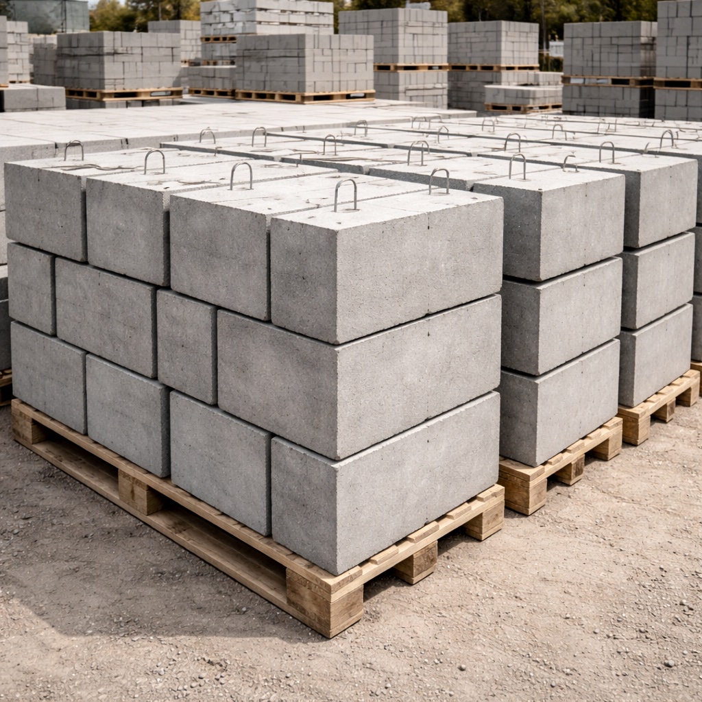 Фундаментные блоки ФБС для быстрого устройства фундамента